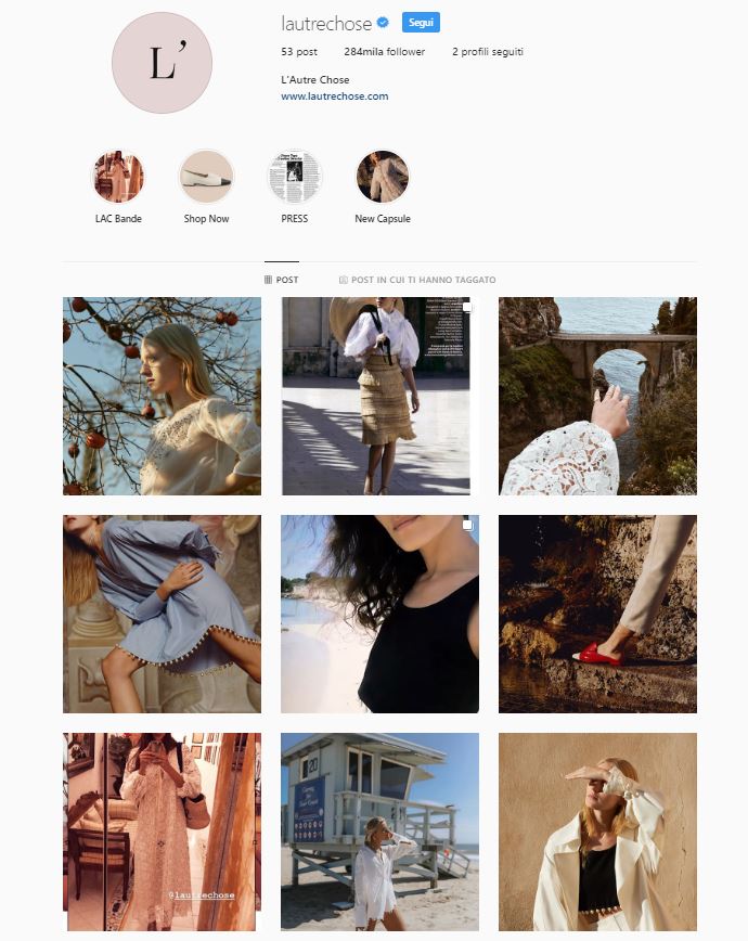 New Instagram Profile